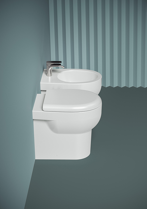 THE.ARTCERAM-SMARTY-con-kit-WC-A-TERRA-BIDET-A-TERRA