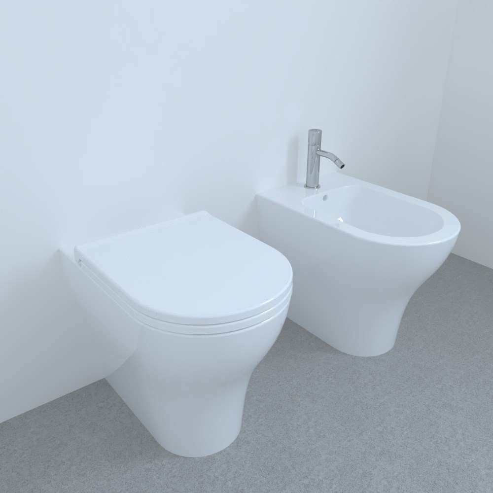 CIELO-ENJOY-con-kit-WC-A-TERRA-COPRIVASO-BIDET-A-TERRA