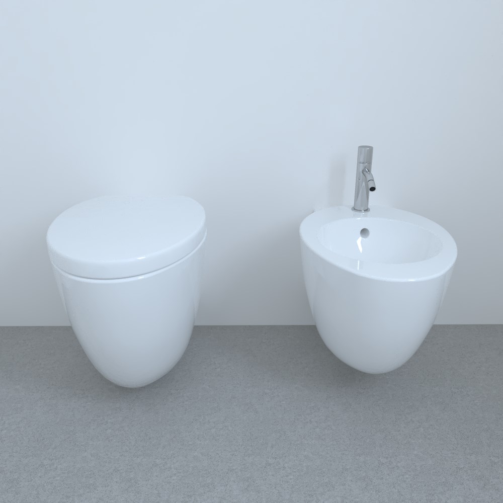 CIELO-LE-GIARE-con-kit-WC-SOSPESO-COPRIVASO-BIDET-SOSPESO