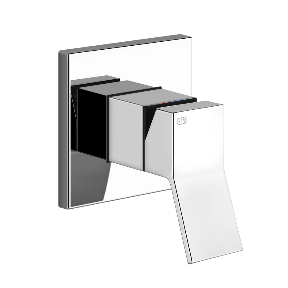 RETTANGOLO TOTAL LOOK Parte esterna Miscelatore a parete 1 via - COPPER PVD