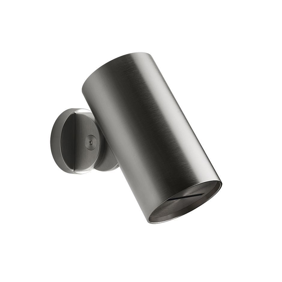 Soffione anticalcare Doccia a parete orientabile FLESSA. Funzione Cascata. - BRASS BRUSHED PVD