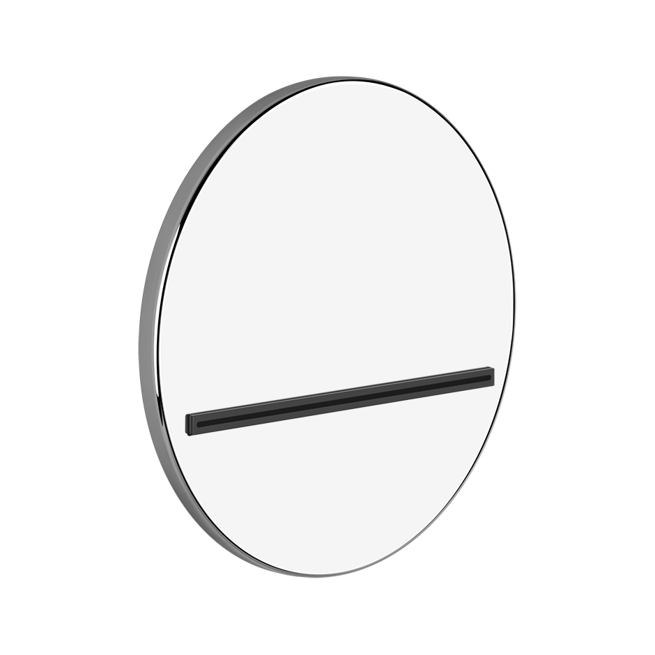 Bocca doccia a parete a cascata. Da completare con comando remoto. (non incluso) - COPPER PVD