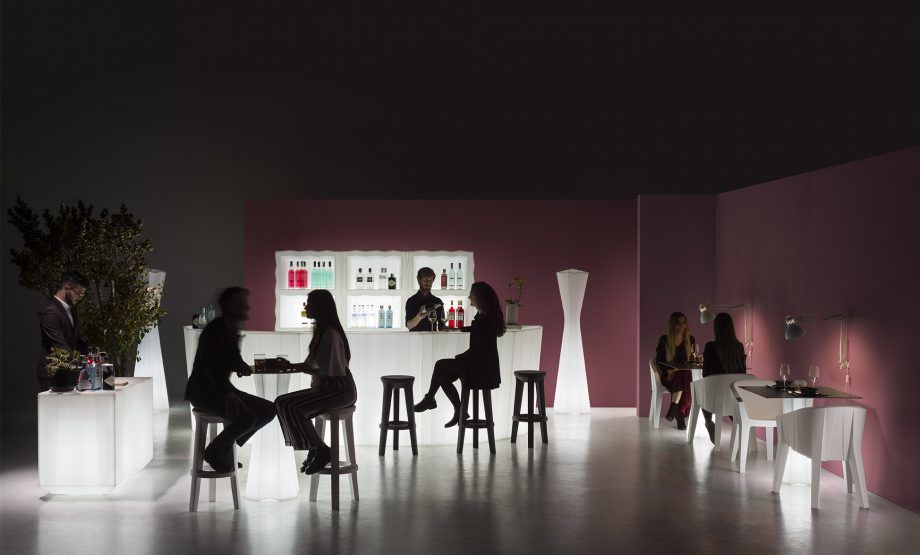 PLUST FROZEN LAMP H 180 LIGHT INDOOR & OUTDOOR - NEUTRO