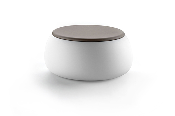 PLUST T BALL LIGHT INDOOR & OUTDOOR CON PIANO - NEUTRO/NERO PERLA