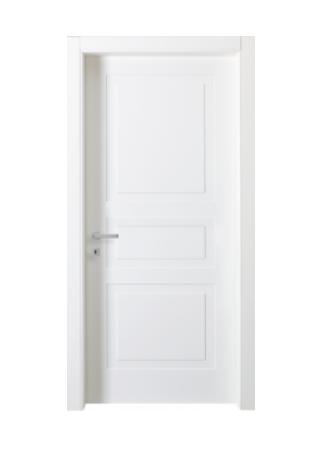 PORTALACASA TRENDY BIANCO LACCATO ( BATTENTE REVERSIBILE ) - 800x2100 h + TELAIO da 85 a 110 mm