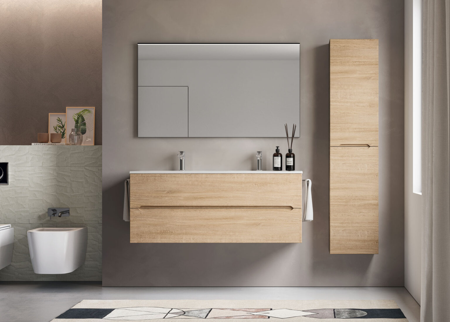 IDEA SMYLE KIT 02 MOBILE DA BAGNO (POLIMERICO ESSENZA)