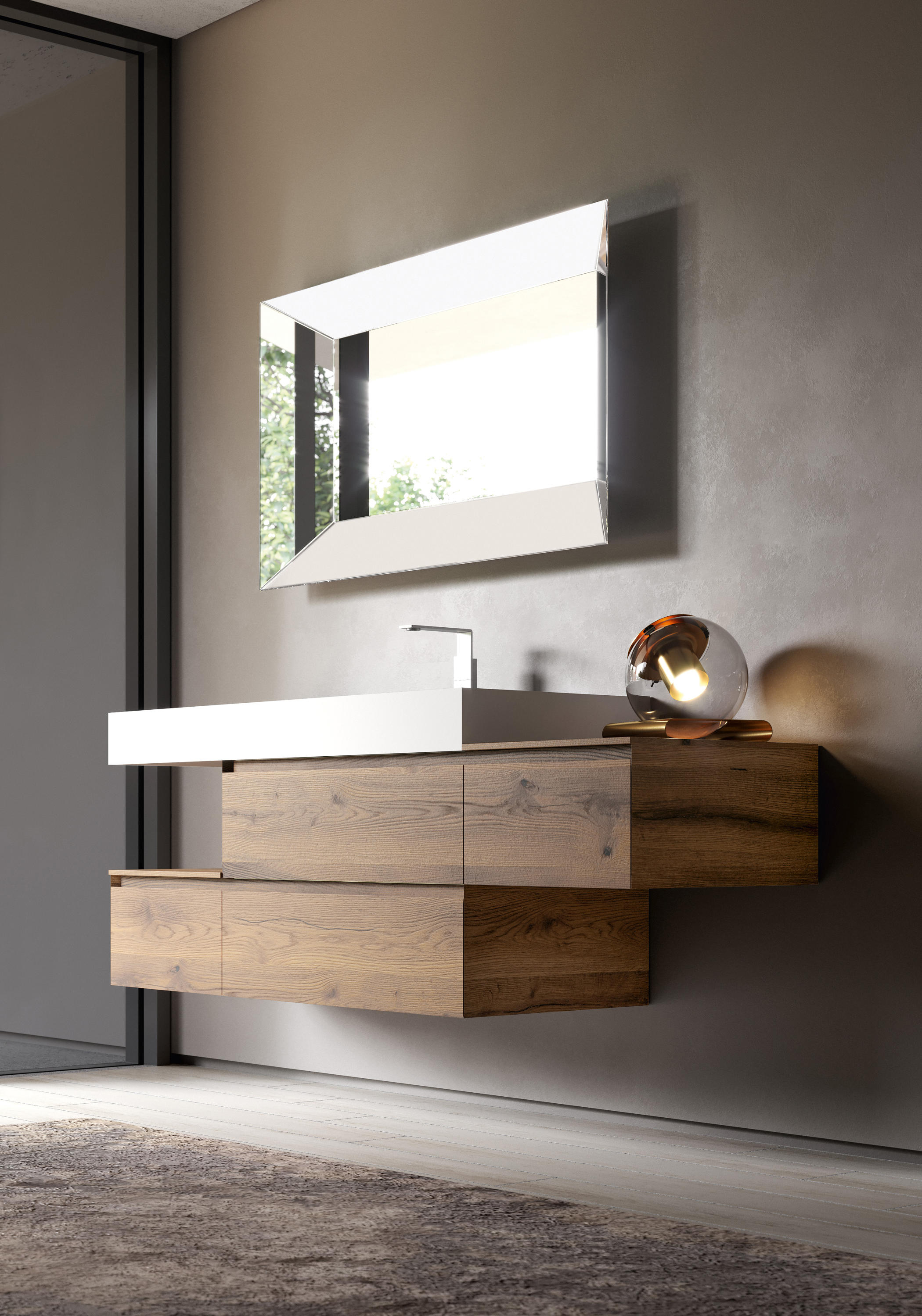 IDEA-CUBIK-KIT-#19-MOBILE-DA-BAGNO-(ROVERE-ANTICO)