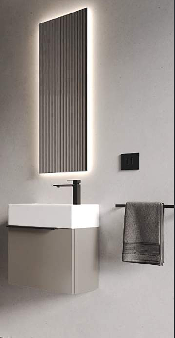 IDEA MY TIME KIT #25 MOBILE DA BAGNO (LACCATTO OPACO METAL COLOR TITANIO)