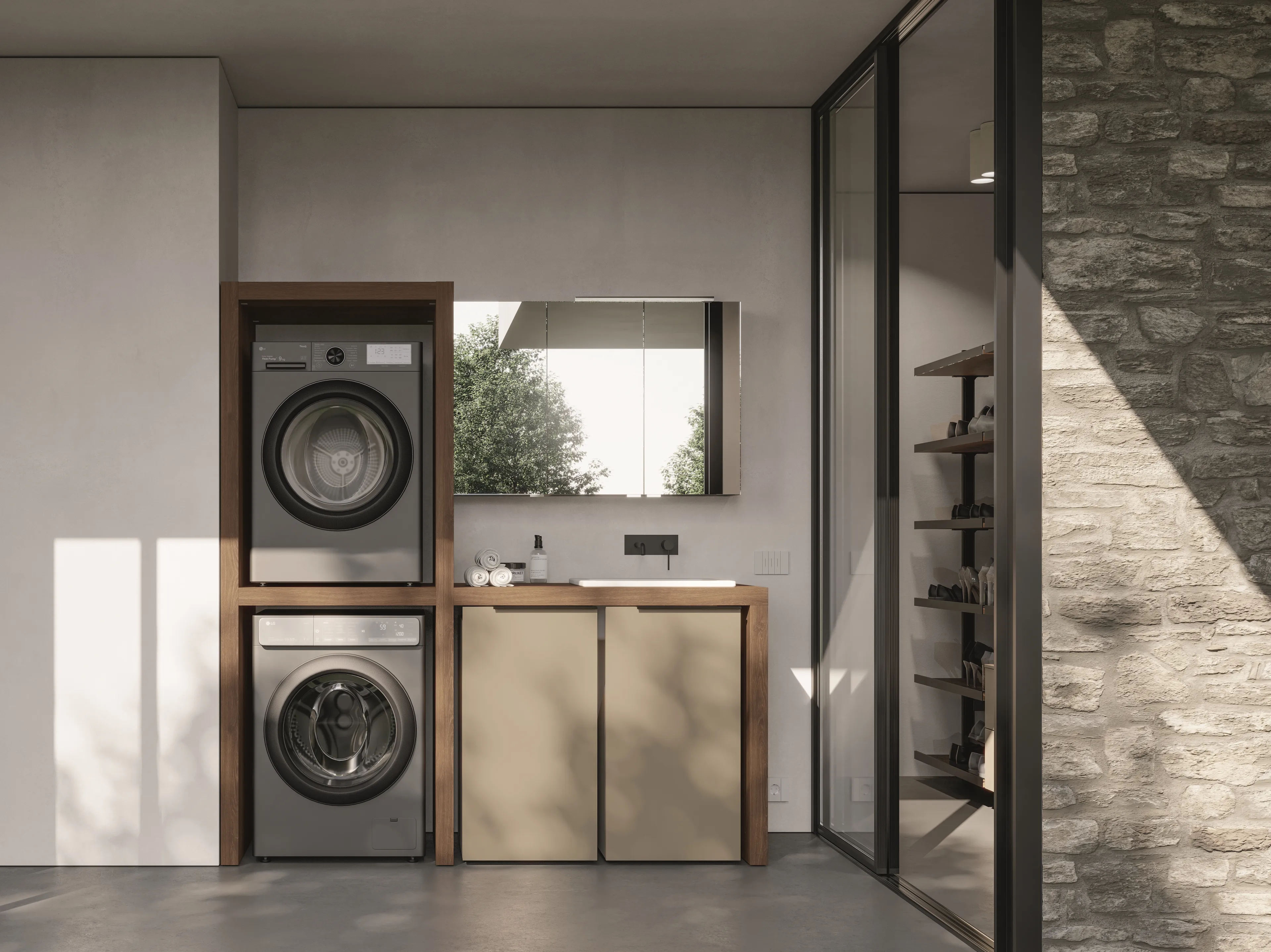 IDEA-SPAZIO-TIME-KIT-#06-MOBILE-DA-BAGNO-(NOBILITATO-ROVERE-FIGHT)