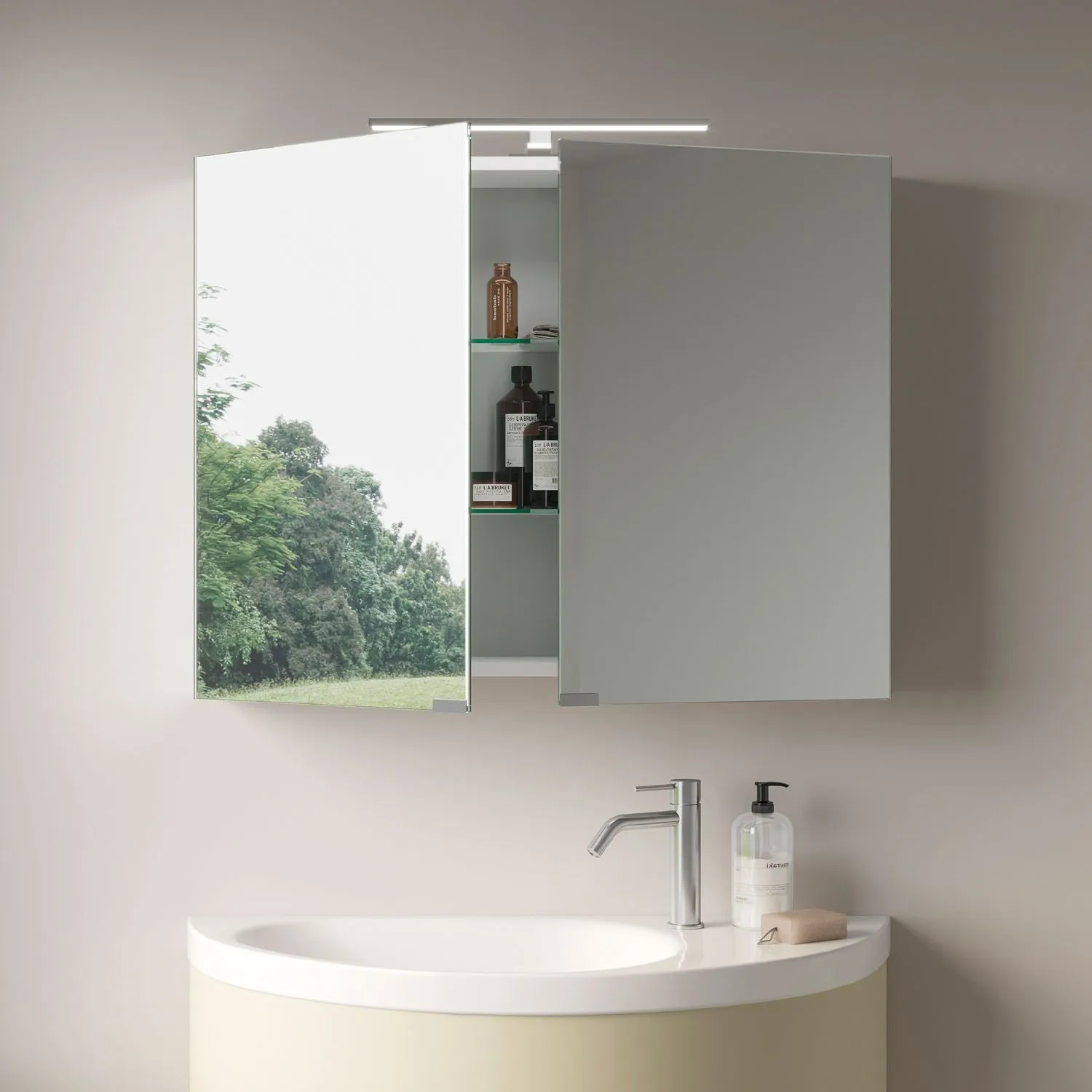 IDEA-MOON-KIT-8-MOBILEDA-BAGNO-(GRIGIO-OPACO)