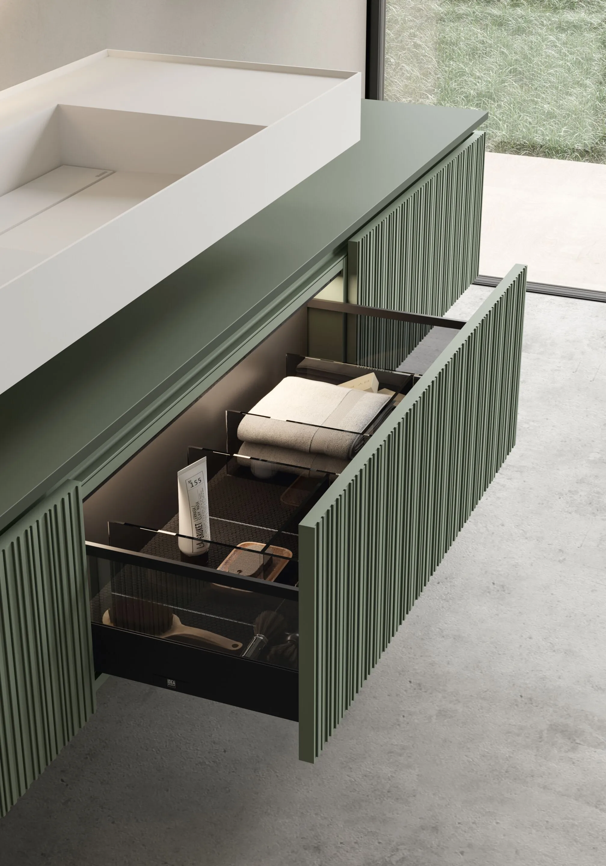 IDEA-VIACONDOTTI-12-MOBILE-DA-BAGNO-(VERDE-GLAUCO-OPACO)