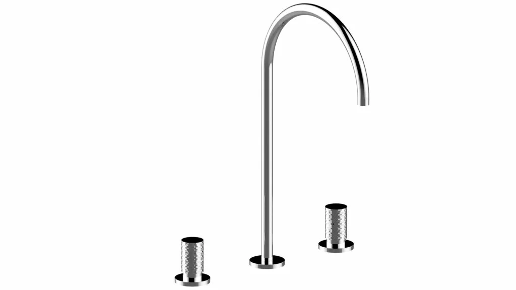 BONGIO Capsule GRAIN Gr.lavabo 3-fori+BOCCA ALTA+scarico