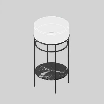 THE.ARTCERAM STRUTTURA VOGUE PER LAVABI / MATT