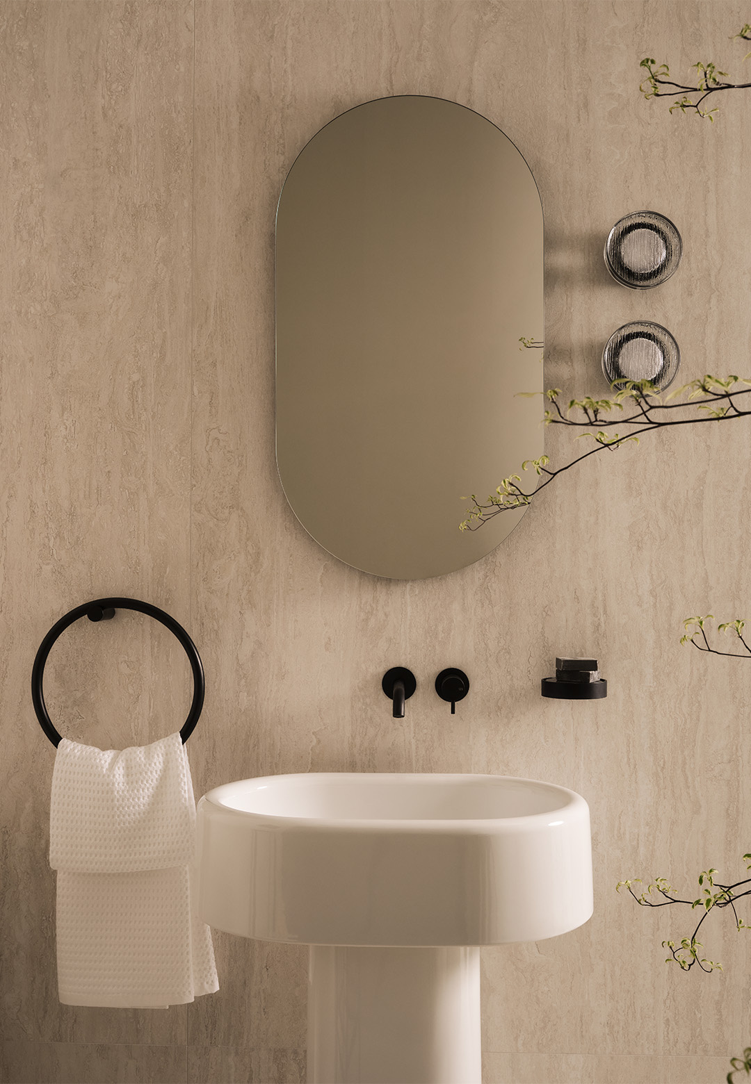 CIELO LAVABO ITACA OVALE