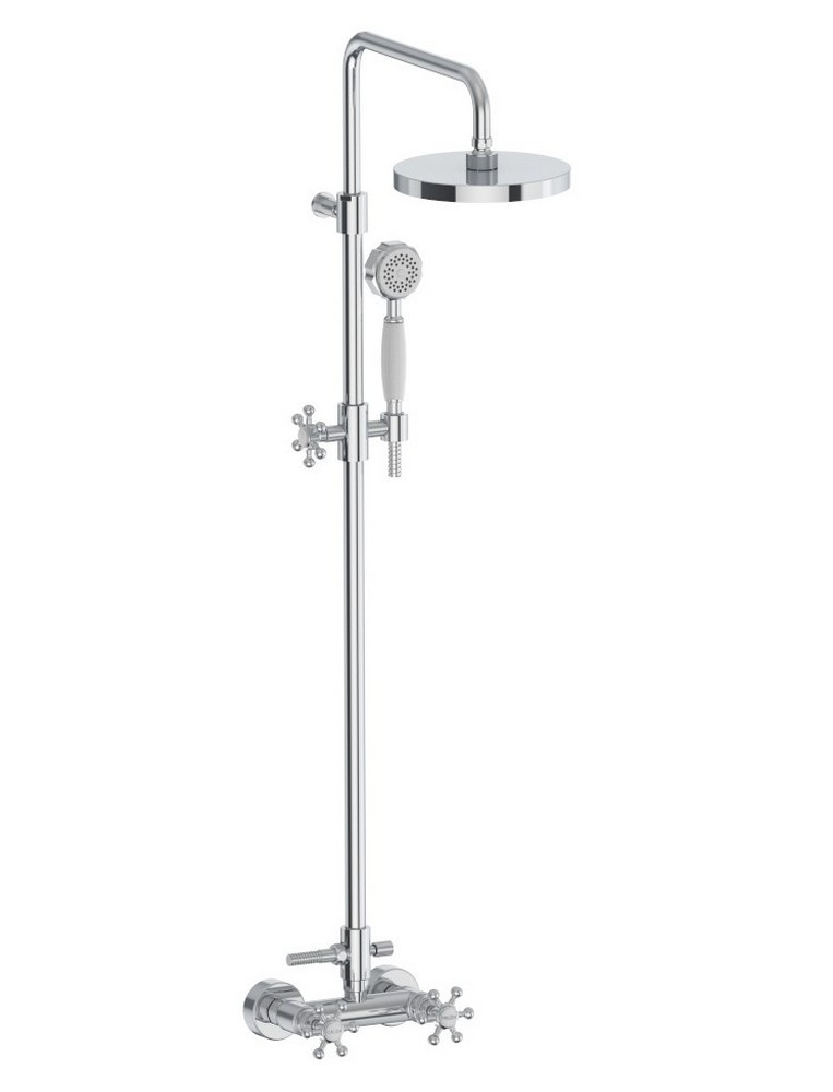 BRUNSIN Gruppo Doccia esterno c/stelo compl