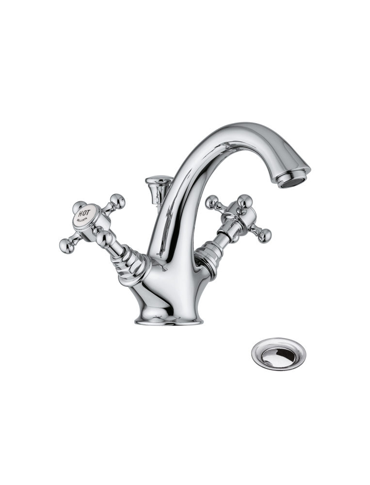 EDWARD Gruppo lavabo monoforo bocca alta