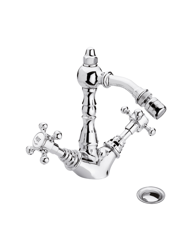 EDWARD Gruppo bidet monoforo bocca alta girev