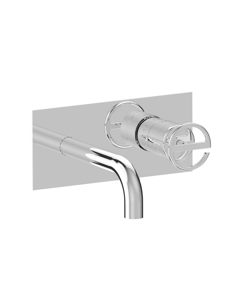 ELECTA Parti ext Miscelatore lavabo da parete s/pias