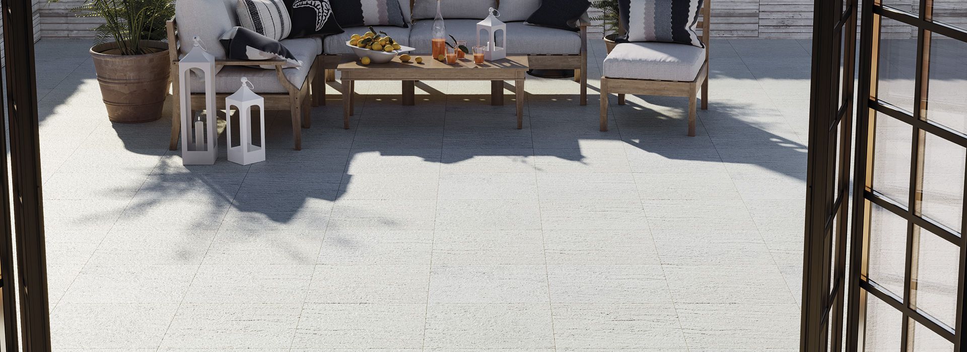 PIETRE QUARZITE GHIACCIO SQ. 120X20