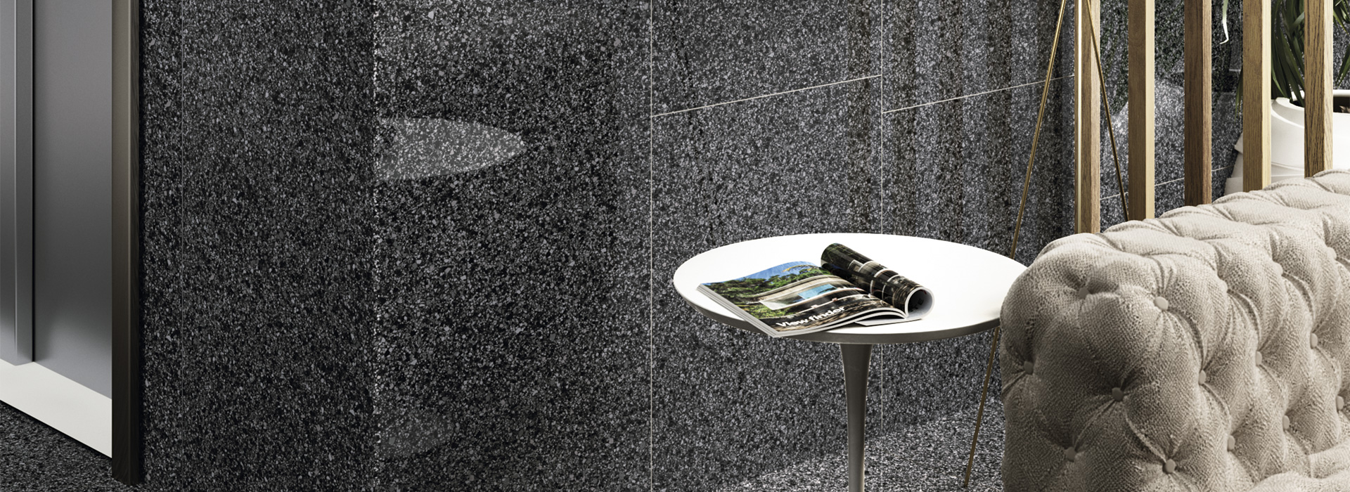 RIALTO GRAPHITE LEVIGATO 60X60