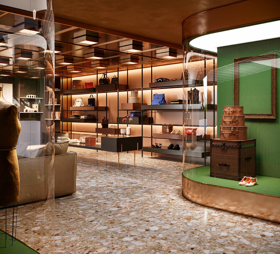 VENISTONE GOLD 90x90