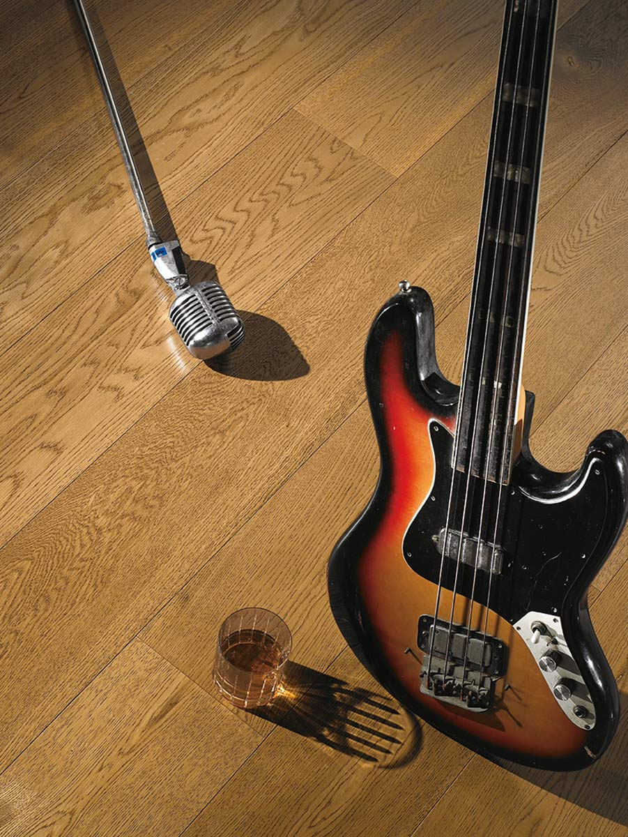 DOGHE TOSCANE Rovere 'Standard' Noce chiaro mm.15x190x1800