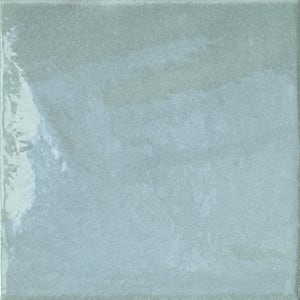 IRIS CERAMICA BDA BOTTEGA D ARTE CELESTE LUSTRATO 15X15