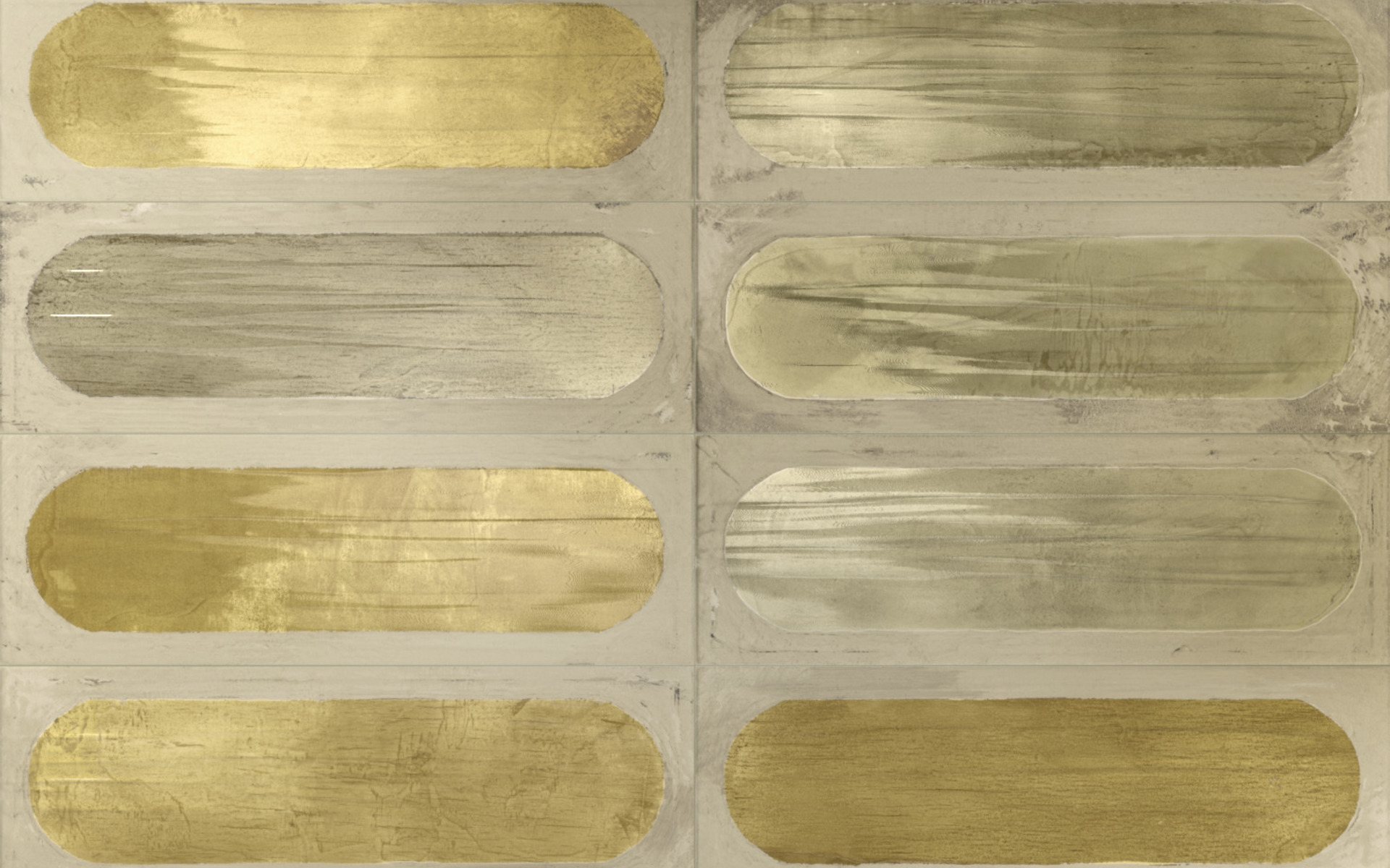 IRIS CERAMICA BLAZE DECOR YELLOW GLOSSY 10X30