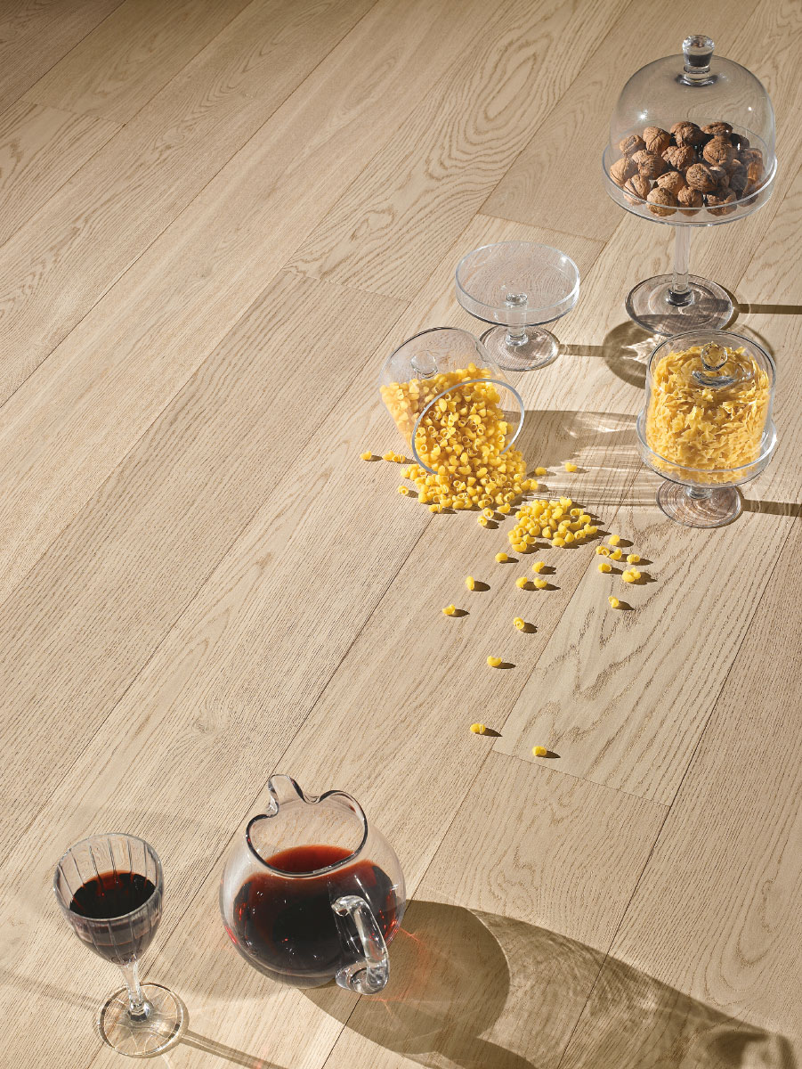 3 Formati Rovere 'Rustica'Naturalizzato Neutro mm 15x190x1800