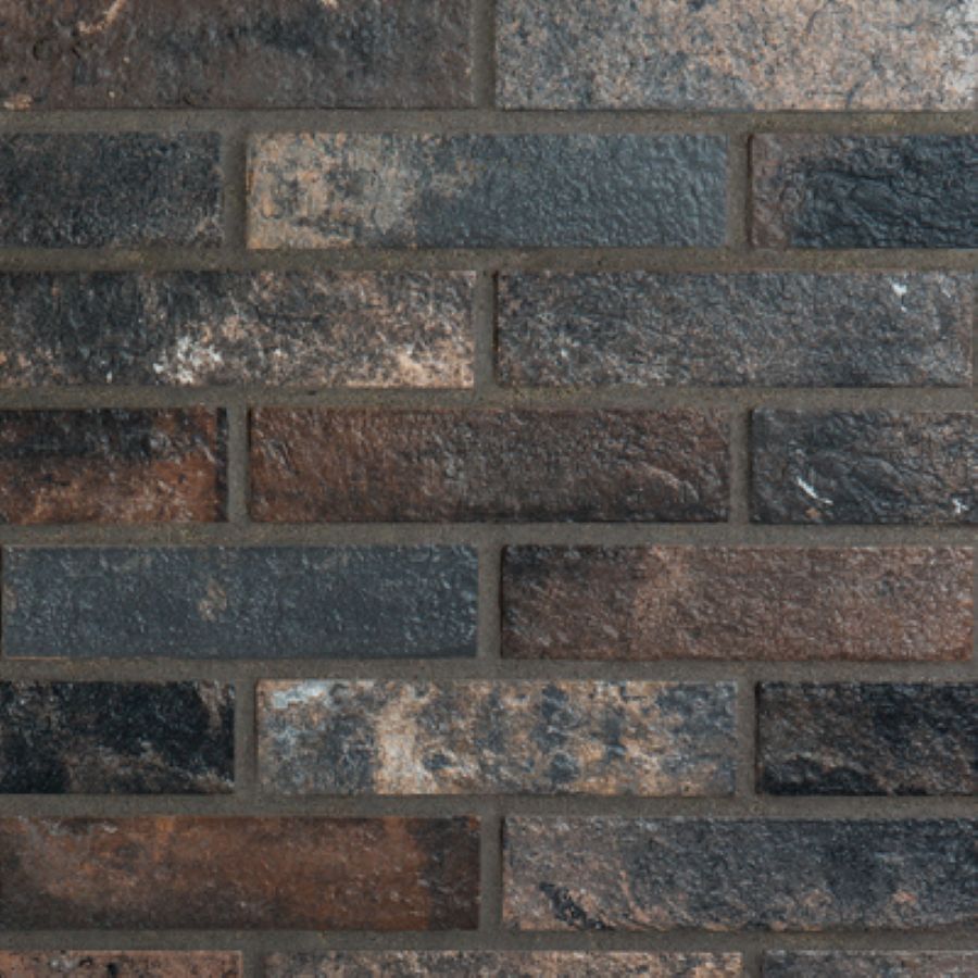 RONDINE BRISTOL DARK BRICK 6x25