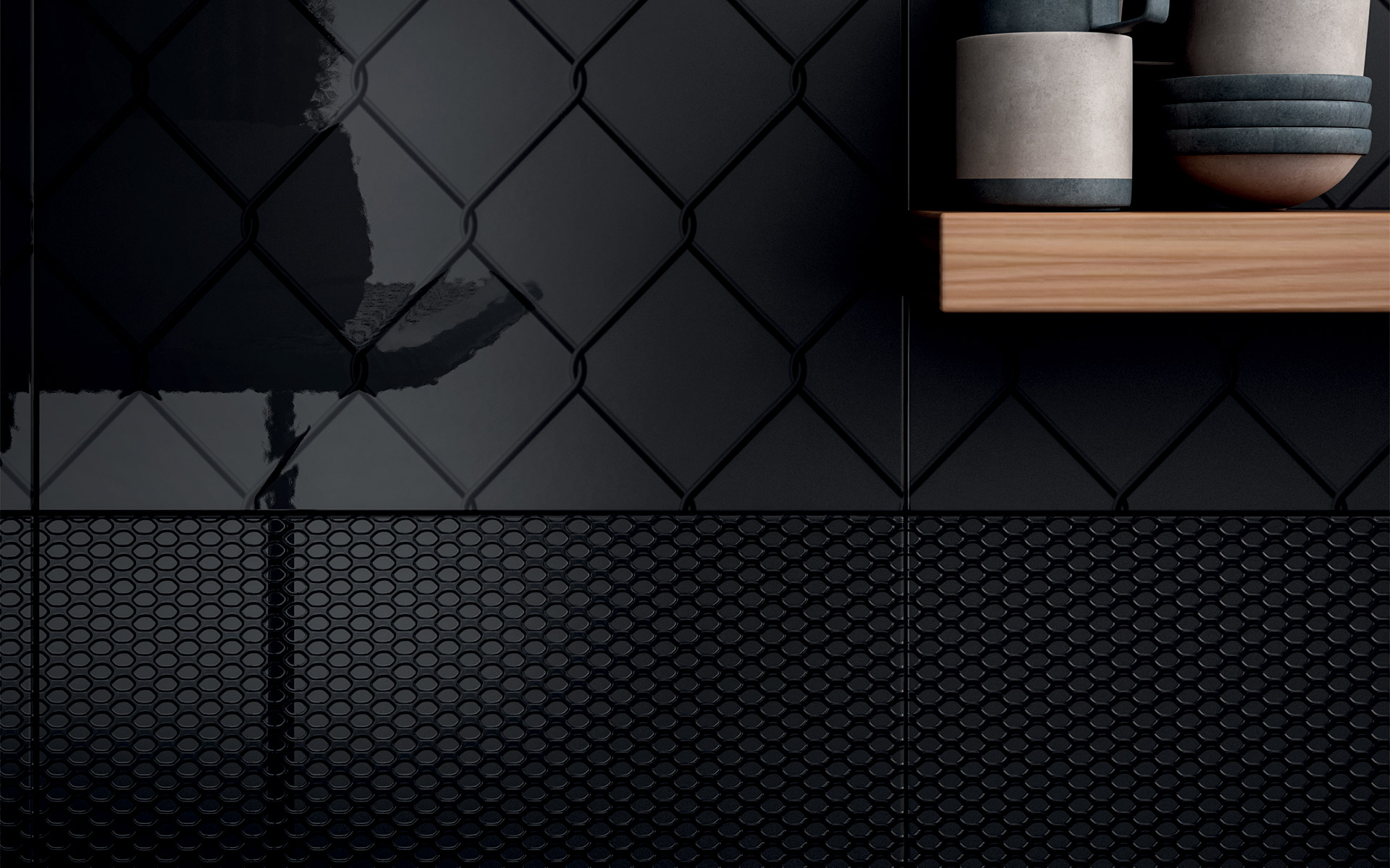 DIESEL FENCE BLACK MICRO 20X20