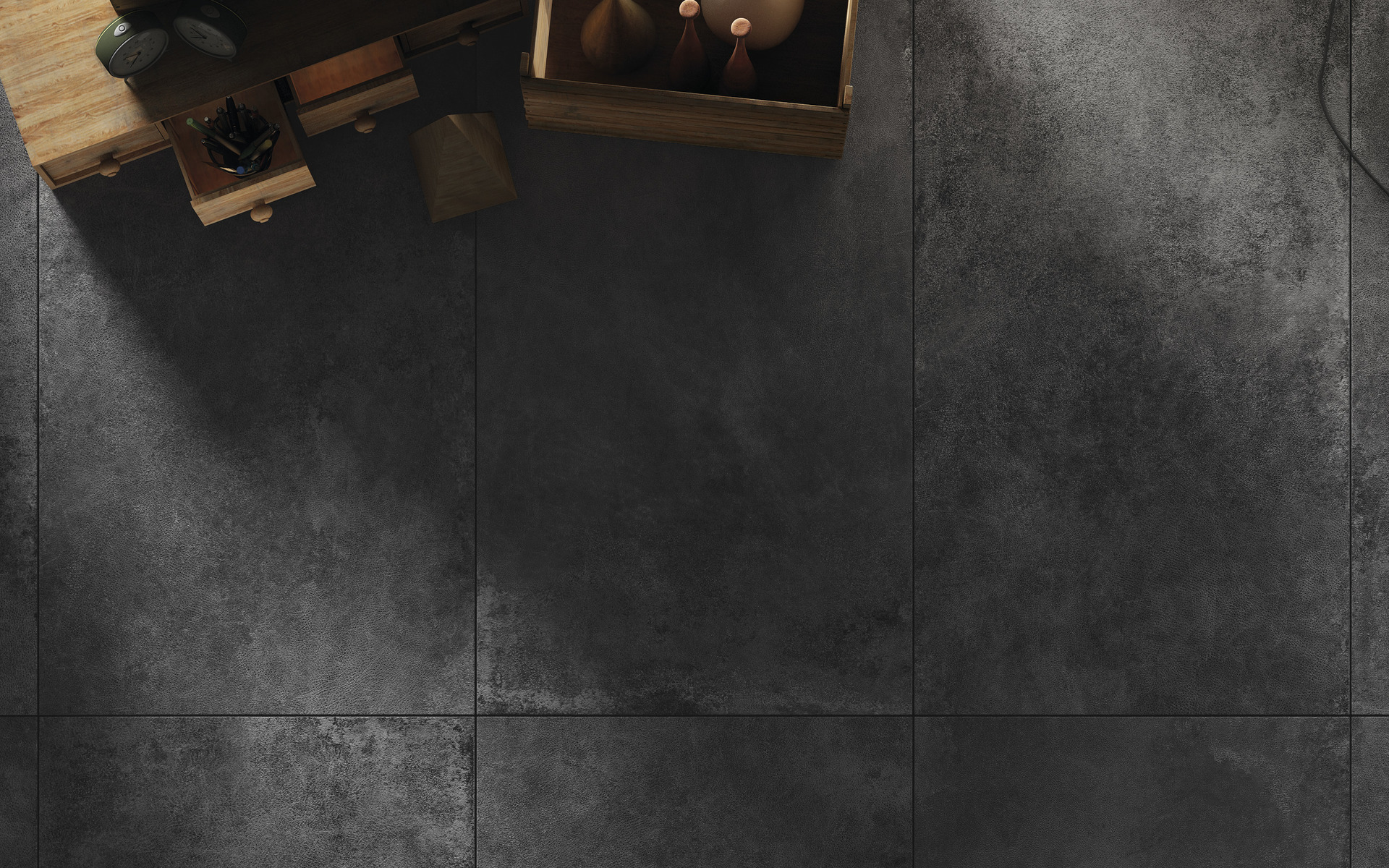 DIESEL HARD LEATHER DARK SQ. 120X20