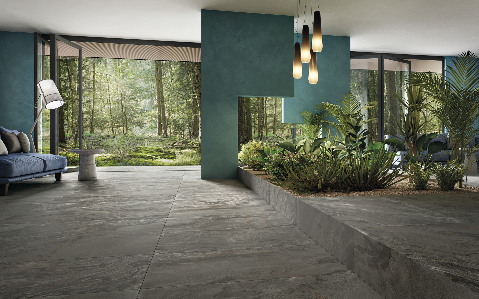 DIESEL LIQUID STONE MUD MATT SQ. 120X60