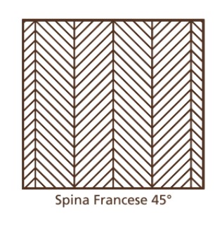 Spina Francese Rovere'Standard'Duna mm.10x70x420