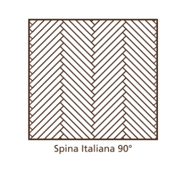 Spina Italiana Rovere 'Rustica'Natural Vintage mm 10X120x600