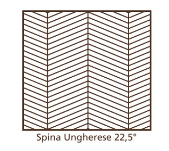 Spina Ungherese Rovere'Standard'Bretagna mm.10x90x655