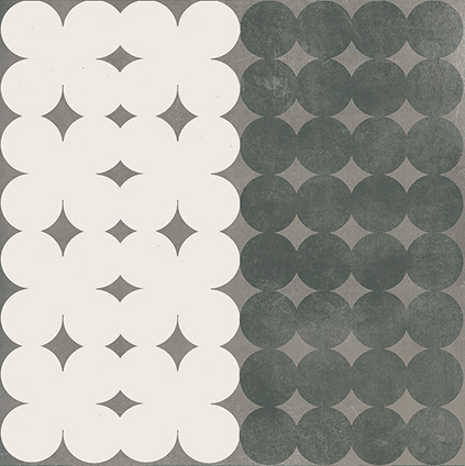 MUTINA-AZULEJ-TREVO-NERO-20x20