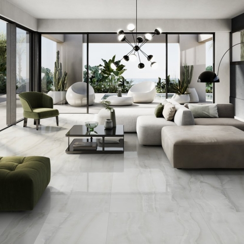 AKOYA WHITE 60x12 LUCIDA