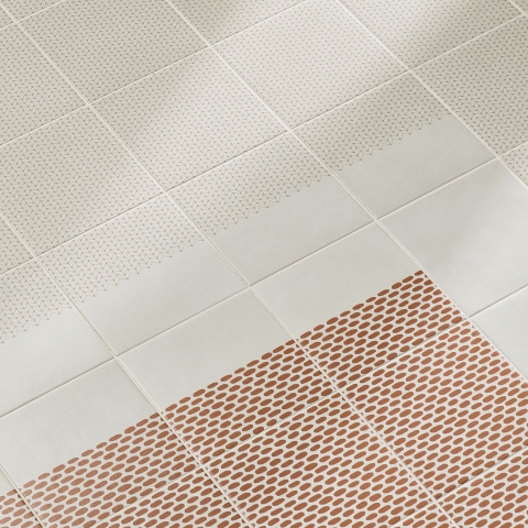 TAPE COBBLE HALF BROWN 20,5x20,5