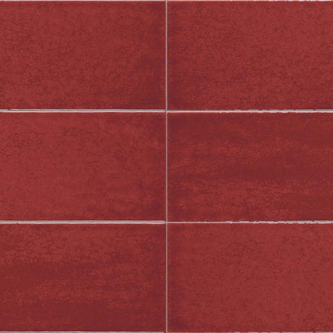 IRIS CERAMICA MAIOLICA ROSSO 10X30