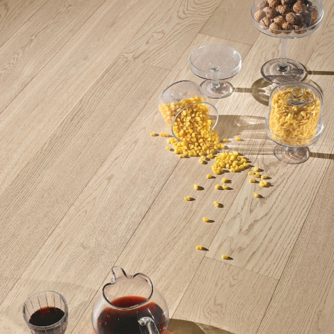 3 Formati Rovere 'Rustica'Naturalizzato Neutro mm 15x190x1900