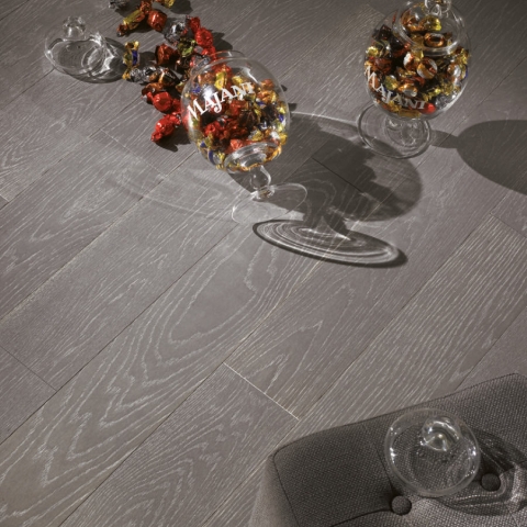 3 Formati Rovere 'Rustica'Fumo di Londra mm.15x190x1700