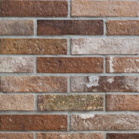 RONDINE BRISTOL RED BRICK 6x25