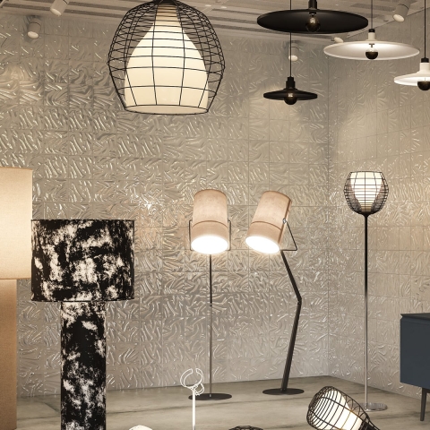 DIESEL VYNIL WHITE VYNIL GLOSSY 20X20