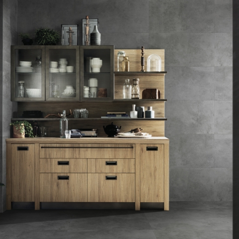 DIESEL HARD LEATHER SLATE ANTISLIP SQ. 60X60