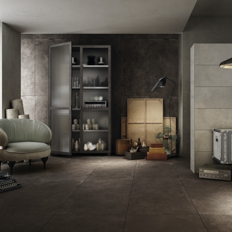 DIESEL HARD LEATHER TOBACCO SQ. 120X60