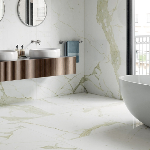 white calacatta silky sq.75X75