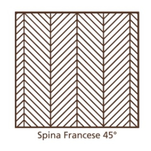 Spina Francese Rovere'Rustica' Natur mm.10x70x420