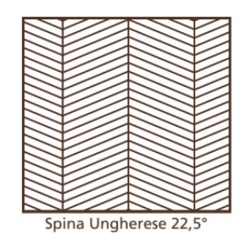 Spina Ungherese Rovere'Standard' Terra di Siena mm 10x90x655