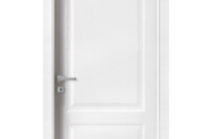 PORTALACASA CLASSIC BIANCO LACCATO ( BATTENTE REVERSIBILE ) - 800x2100 h + TELAIO da 85 a 110 mm